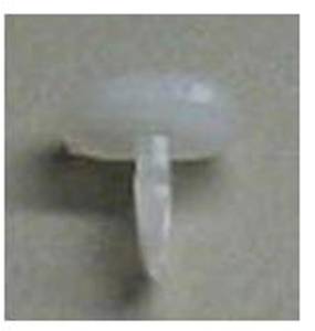 Mercedes® Horizontal Grille Molding Clip, 1966-1993