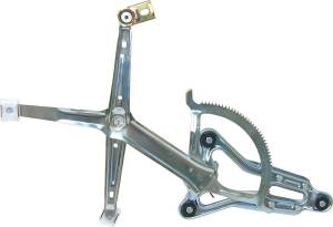 Mercedes® Window Regulator, Front Left, Without Motor, 1986-1995 (124)