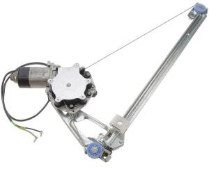 Mercedes® Window Regulator With Motor, Rear Left, 1986-1995 (124)