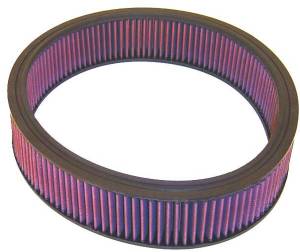 Mercedes® K&N High-Flow Air Filter, E-2867, 1986-1993 (124/126)