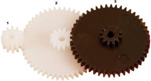 Mercedes® Speedometer Repair Gear Set (48x15 3rd Gear), 1981-1995