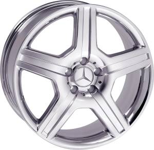 Mercedes® Wheel, Euromeister AMG Replica, Silver, 18x8.5 (35mm Offset)