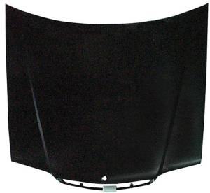 Mercedes® Engine Hood, Replica, Without Air Intake Cutout, 1992-1999 (140)
