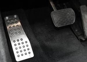 Mercedes® Aluminum Footrest With Rubber Inserts, 1989-2011 (129/R230)