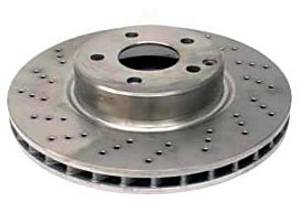 Mercedes® OEM Front Brake Rotor, 2003-2012 (211/230)
