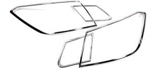 Performance Products® - Mercedes® Taillight Trim Surrounds,Chrome,Coupes And Convertibles, 2010-2014 (207) - Image 1