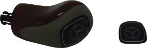 Mercedes® Shift Knob Kit,Burlwood & Borneo Leather,Without Keyless Go, 2003-2004 (209)