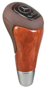 Mercedes® Shift Knob Kit,Chestnut & Stone Leather, 2003-2006 (215)