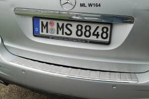 Mercedes® Rear Bumper Protector, ML-Class, 2006-2009 (164)