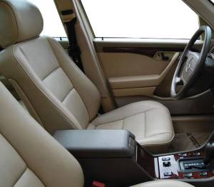 Mercedes® Front Seat Cover Kit With Back Panel Skins & Headrest Covers, Vinyl, C220/230/280/43, 1994-2000 (202)