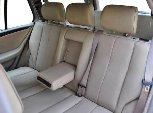Performance Products® - Mercedes® Rear Seat Cover with Armrest and Headrest Covers, Leather 1996-2002 (210) - Image 1