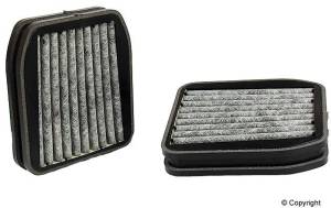 Mercedes® Cabin Filter, Charcoal, Set of 2 (Fits in Heater Case), 2003-2009 (211)