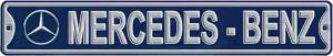 Mercedes® Street Sign