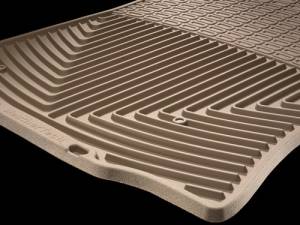 Mercedes® Black WeatherTech® Front Rubber Floor Mats, 2006-2013(251)