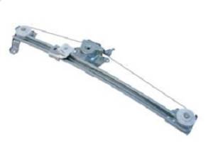 Mercedes® Window Regulator, Premium Roller Bearing Without Motor, Rear Left, 1998-2000 (202)