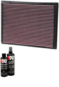 Mercedes® K&N High-Flow Air Filter, 1993-1995 (124)