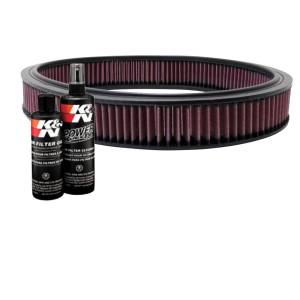 Mercedes® K&N Air Filter Kit, With Recharger, 1987-1988 (201)