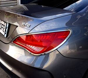 Mercedes® Chrome Tail Light Trim, 2014-2018 (117)