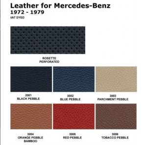 Performance Products - Mercedes® Front Leather Seat Cover Kit With Back Panel Skins, SL, 1972-1989 (107) - Image 2