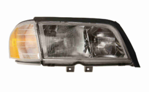 Mercedes® Headlight Assembly, Right, 1997-2000 (202)