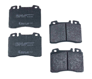 Mercedes® Front Brake Pads, 1990-1995 (124/129/202)
