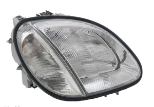 Mercedes® Headlight Assembly, Halogen, Right, SLK-Class 1998-2004 (170)