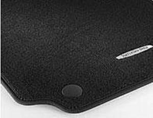 Mercedes® OEM Floor Mats, 4-Piece, Gray, 2008-2009 (204)