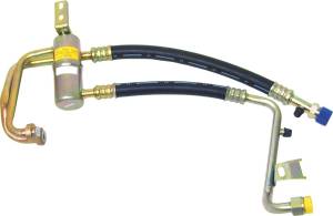 Mercedes® Air Conditioning Manifold Hose (At left side of engine), 1981-1985 (126)