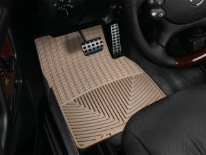 Mercedes® WeatherTech® Floor Mats, Front, Tan, 2002-2017 (463)