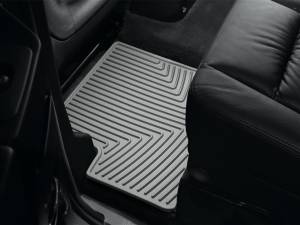 Mercedes® WeatherTech® Floor Mats, Rear, Gray, 2002-2017 (463)