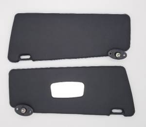 Mercedes® Sun Visor Set, Black, 1977-1985 (123)