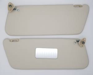 Mercedes® Sun Visor Set, Unperforated Cream (114/115)