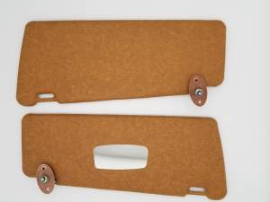 Mercedes® Sun Visor Set, Palomino, 1977-1985 (123)