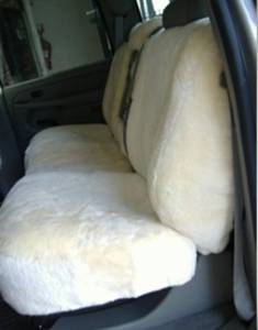 Performance Products® - Mercedes® Sheepskin Front Seat Cover, Without Headrest, Pair - Image 5