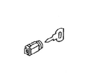 Mercedes® Ignition Lock Cylinder With Key, 1997-1999 (129/140)
