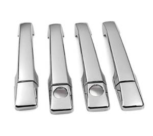 Performance Products® - Mercedes® Handle Covers, Door, Chrome, 4-Door Vehicles Only, 8-Piece Set, 1986-1995 (124) - Image 2