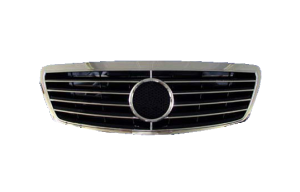 Performance Products® - Mercedes® Sports Grille, Chrome With Star, 2003-2006 (220) - Image 2