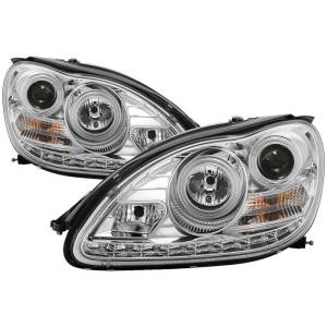 Mercedes® Projector Headlight Assembly Set, Xenon/HID, 2000-2006 (220)