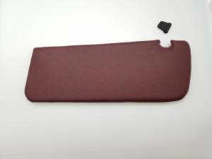 Mercedes® Sun Visor, Middle Red, Replica, 1980-1989 (107)