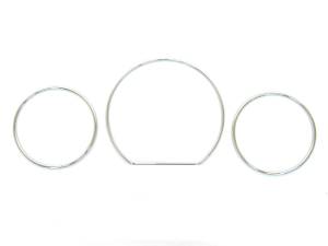 Mercedes® Chrome Gauge Bezels, 1999-2002 (208)