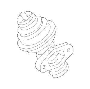 Mercedes® EGR Valve, 1996-1997 (210)