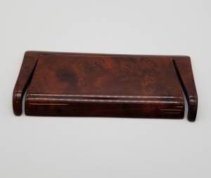 Mercedes® Wood Ashtray Cover, Burlwood, 1990-1994 (124)