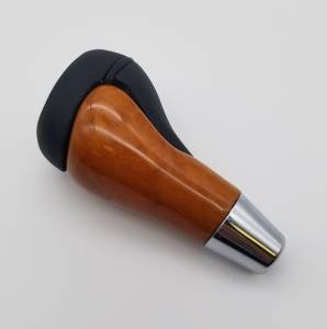 Mercedes® Shift Knob, Chestnut & Charcoal Leather, 2000-2006 (220)