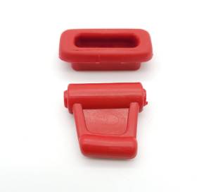 Mercedes® Sun Visor Clip Set, Red, 1972-1989 (107)
