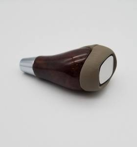 Mercedes® Shift Knob, Burlwood & Stone Leather, 2003-2006 (215/220)