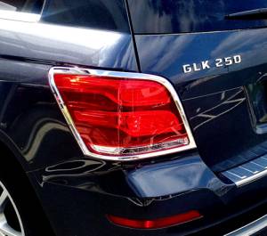Mercedes® Taillight Trim Set, Chrome, GLK, 2013-2015 (204)