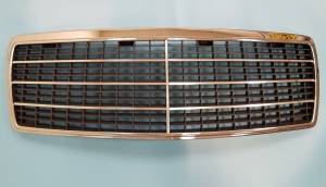 Mercedes® Chrome Aftermarket Grille Assembly, 1995-1999 (140)