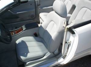 Mercedes® Front Seat Cover Kit w/Back Panel Skins, Vinyl, CLK320/430/55, 1998-2003 (208)
