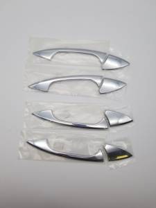 Performance Products® - Mercedes® GLK Chrome Door Handle Top Edge Covers, 8 Piece Set, 2008-2012 (204) - Image 2