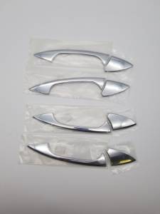 Performance Products® - Mercedes® Door Handle Top Edge Covers, Chrome, 2006-2010 (251) - Image 2
